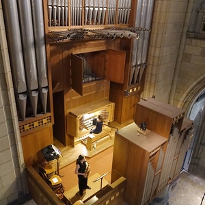 domorgelsommerlinz24 an der Rudigierorgel: VISIONEN mit Orginel² und Saxobefont