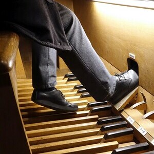 ORGEL.LITURGIE: Sonatore del Regno (Puccini) / © Dommusikverein Linz/Stefanie Petelin Domorganist Wolfgang Kreuzhuber an der Rudigierorgel