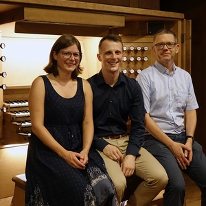 domorgelsommerlinz24 an der Rudigierorgel: FINALE mit Dommusikassistent Gerhard Raab