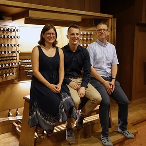 domorgelsommerlinz24 an der Rudigierorgel: FINALE mit Dommusikassistent Gerhard Raab